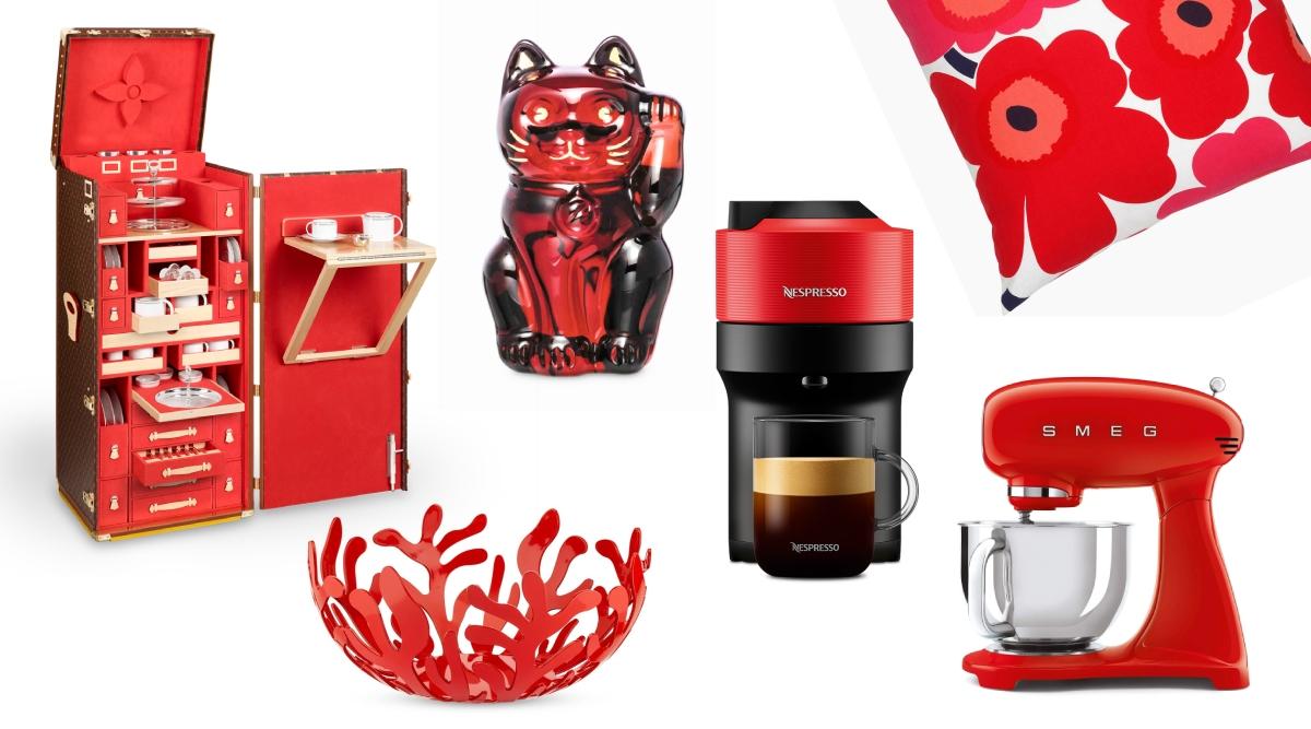 Red hot: Paint your home with crimson-laden hues of prosperity