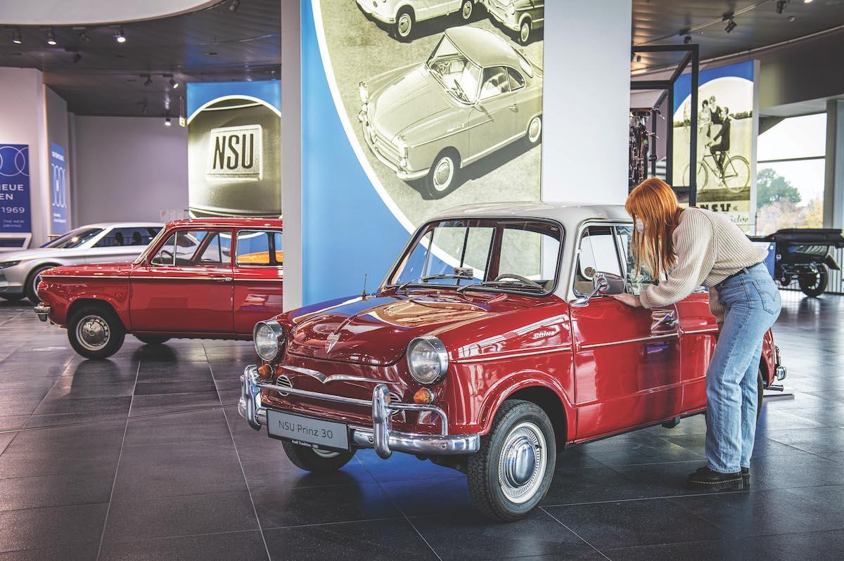 Tradition meets technology at The Audi Museum in Germany