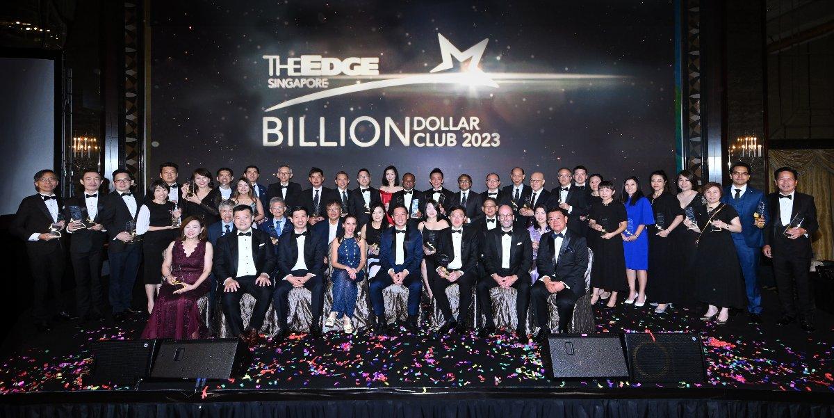 The Edge Singapore unveils winners of 2023 Billion Dollar Club