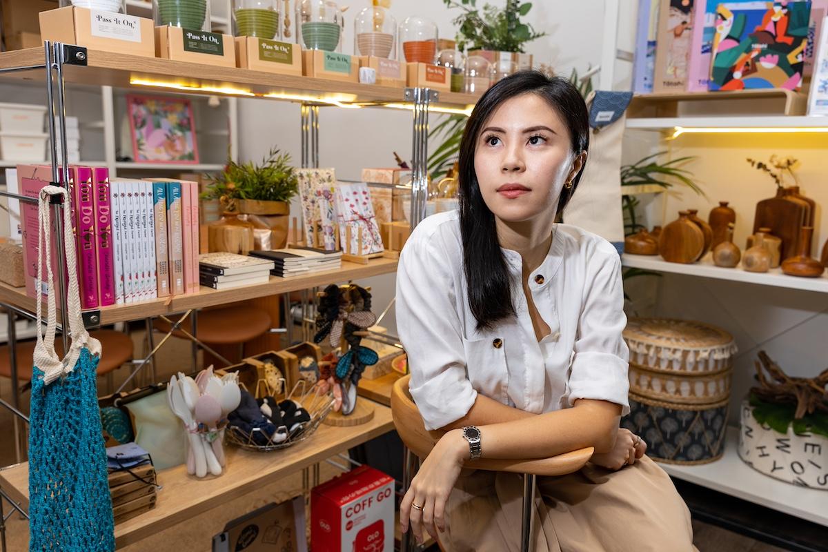 Pass It On founder Michelle Chow is guiding consumers toward sustainability, one candle at a time