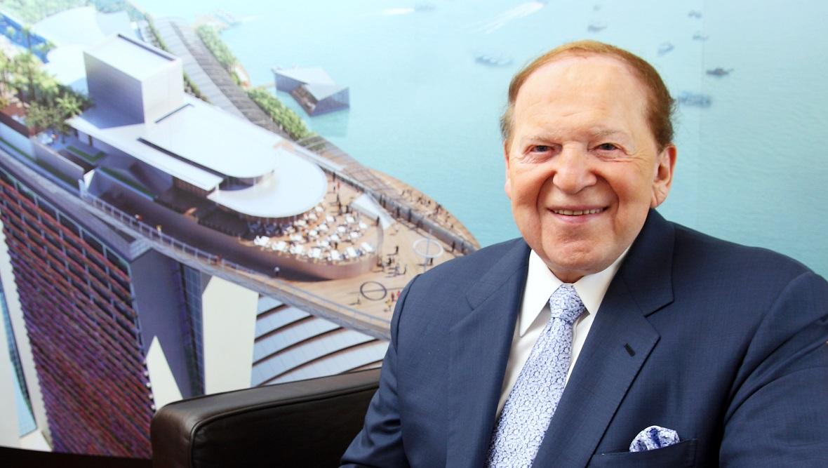 Sheldon Adelson, boss of Marina Bay Sands, dies at 87