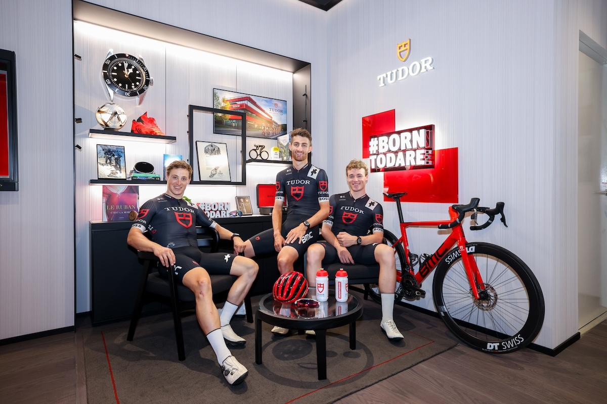 Life on the road with  TUDOR pro cyclists Arvid de Kleijn, Sebastian Kolze Changizi and Maikel Zijlaard