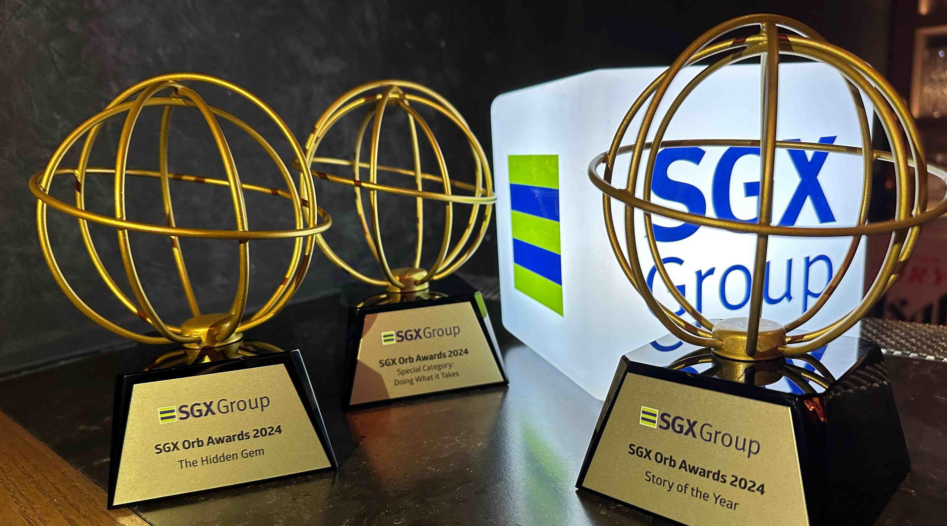 The Edge Singapore scores hat trick — again — at SGX Orb Awards 2024