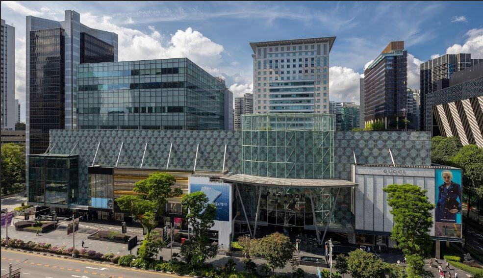 Shopping for REITs along Orchard Road