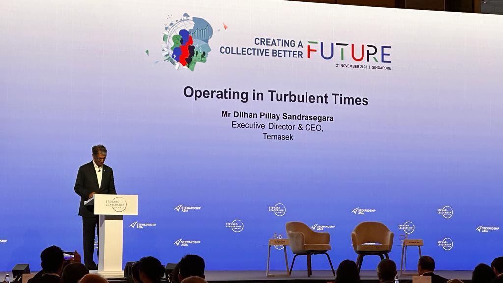 Temasek CEO urges business to be resilient and adaptable as geopolitics, climate change worsen